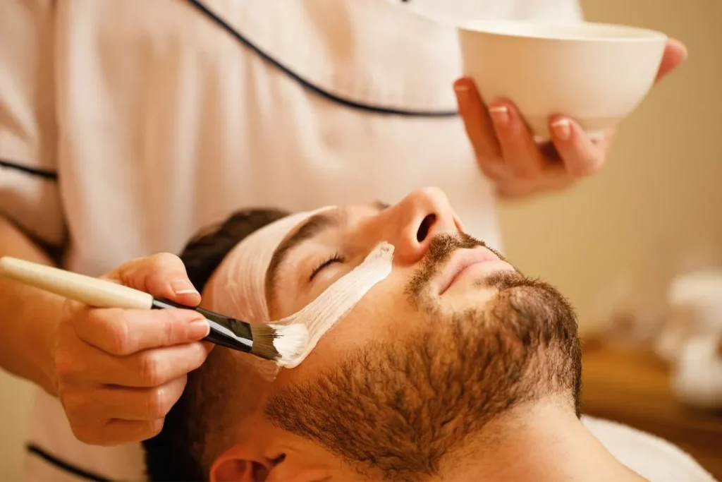 facial treatment for men